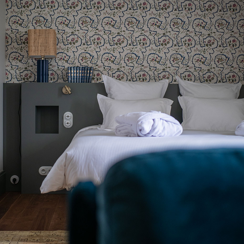 Lit confortable maison de Jacqueline